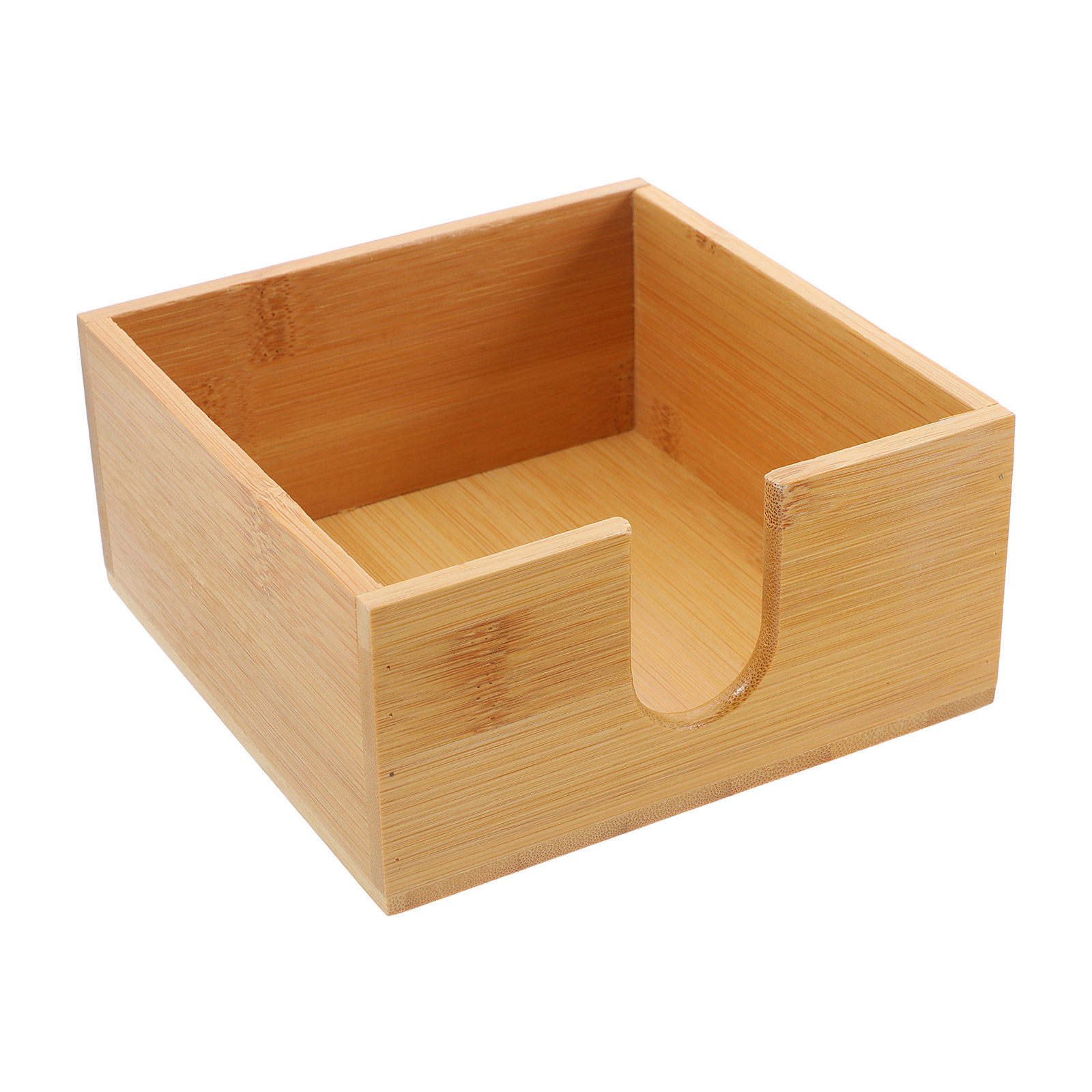 Sustainable Living Spaces - 1 Stück Bambus-Taschentuchbox Nachhaltige Faser-Serviettenbox für