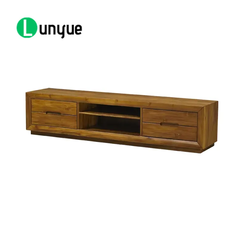 Moderner Teak-TV-Schrank mit 4 – Sustainable Living Design Bewertung und Preis