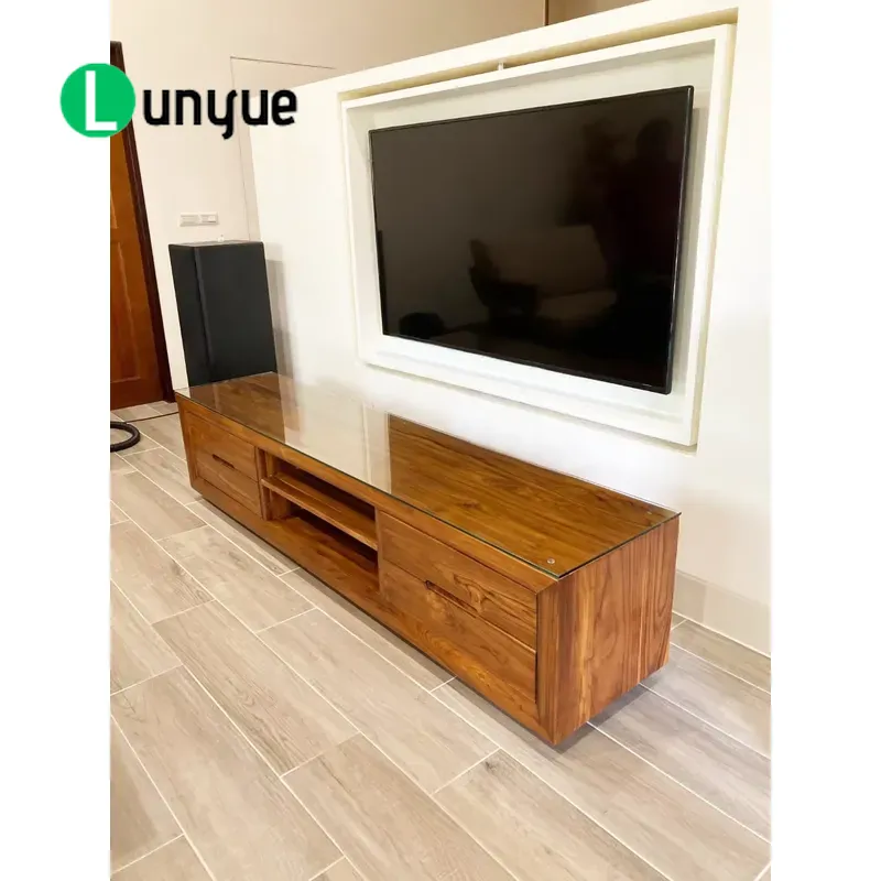 Moderner Teak-TV-Schrank mit 4 – Sustainable Living Design Bewertung und Preis