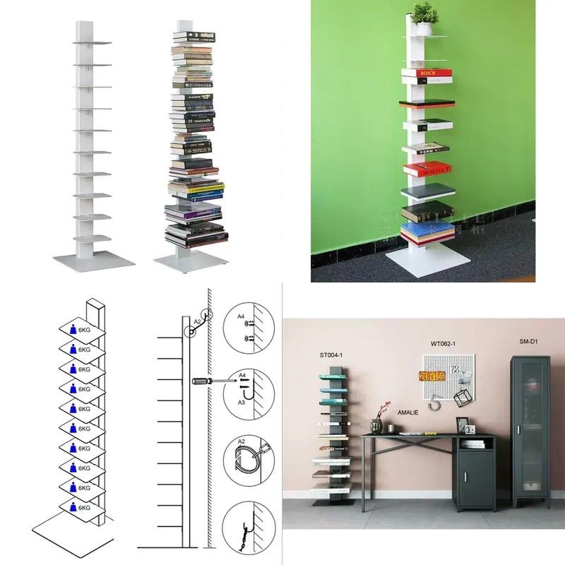 Modernes Metall-Modul-Eckregal – Sustainable Living Design Bewertung und Preis